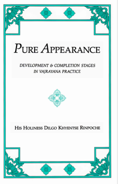(image for) Pure Appearance by Dilgo Khyentse Rinpoche (PDF)